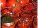 Coulis de tomates maison