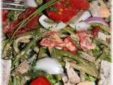 Salade haricots vert et andouille de vire