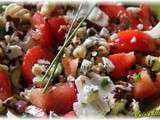 Salade pique-nique multicolore
