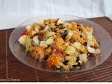 Salade de quinoa au potiron et aux noix