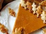 Pumpkin Pie , Tarte d’automne au potiron