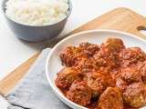 Boulettes Boeuf & Agneau, Sauce tomate épicée