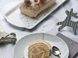 Bûche Rudolf le Renne Chocolat - Praliné {Crème au beurre à la Meringue Italienne}
