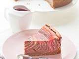Cheesecake zébré façon Napolitain