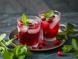 Cocktail Gin & Cranberry pour Noël