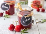 Confiture de Cerises au Romarin