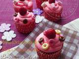 Cupcakes meringués à la Framboise