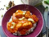 Curry de Poulet Sri Lankais aux Noix de cajou