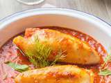 Encornets farcis au Riz à la méditerranéenne