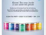 Et si vous veniez à la Kusmi Tea Party avec moi? Une invitation à la soirée privée à gagner