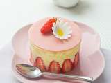 Fraisier du Japon {Fraises, Matcha & Yuzu}