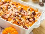 Gratin de Patates Douces aux Cranberry pour Thanksgiving