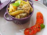 Gratin de Penne au Poulet & Aubergines