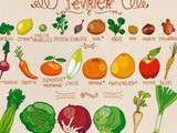 Idées recettes avec les fruits & légumes de Février