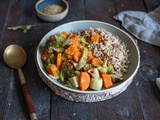Légumes rôtis et quinoa
