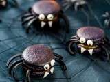 Mac'Araignées à la Réglisse pour Halloween
