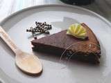 Moelleux au chocolat sans beurre, sans lactose et sans gluten, cuit au Cobb