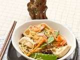 Nouilles sautées asiatiques