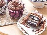 Oréo Peanut butter Brownie Cupcakes
