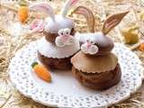 Petits lapins très  choux  à la châtaigne pour le 3ème défi de Chef Damien (et pour Pâques!!)