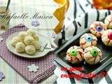 Petits yeux Noix de Coco & Noisette à gober {Rafaello Maison déguisés pour Halloween!!}