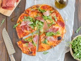 Pizza facile au Jambon espagnol & Roquette