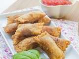Pizza Wontons - Mi-Ravioli frit, Mi-Pizza