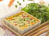 Quiche aux Petits légumes nouveaux