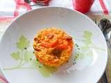 Risotto à la Mexicaine {Poivrons, Maïs & Chorizo}