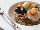 Risotto aux Champignons & St Jacques