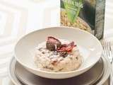 Risotto aux Morilles et Magret de canard séché