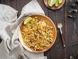 Salade de riz au curry