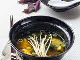 Soupe Miso aux Champignons Enoki