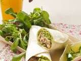 Wrap de Thon au Sésame & Avocat