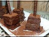 Millefeuille tout choco