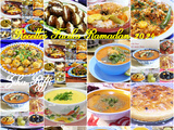 Faciles et accessibles- entrées- chorba- jeri- veloutés- soupe- plats- desserts- ramadan 2024