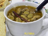 Foul bel camoun- melah w bnine ou soupe de fèves fraîches au cumin