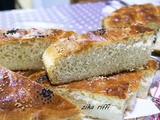 Khobz dar b smid fel koucha- pain maison brioché au four à la semoule et mahlepi- خبز الدار بالسّميد فالكوشة
