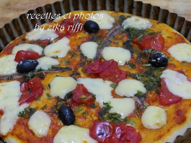 Recettes De Pizza Gruyere Anchois Tomate Concassee