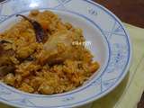 Riz traditionnel Algérien au poulet