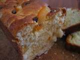 Brioche aux écorces d'oranges confites et chocolat