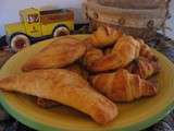 Chaussons aux Pommes et Croissants