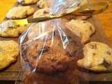 Cookies aux pépites de chocolat noir