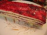 Gâteau au Fromage Blanc et sa gelée de cassis