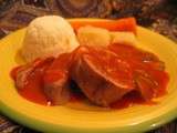 Langue de Boeuf-Sauce Piquante