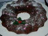 Fondant au chocolat en abille de fête