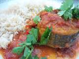 Curry birman de poisson et tomate