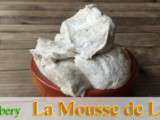 Mousse de Lait à la Vanille (recette de m.o.f)