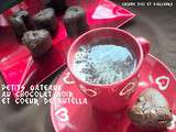 Petits Gâteaux au Chocolat Noir et Coeur de Nutella pour la Ronde Interblogs #27