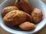 Madeleines salées asperges et chorizo